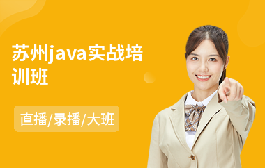 苏州java实战培训班(以直播,录播大班教学)