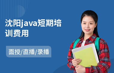 沈阳java短期培训费用(以直播,录播,面授一对一教学)