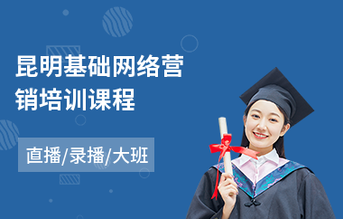 昆明基础网络营销培训课程(学网络营销培训学校)