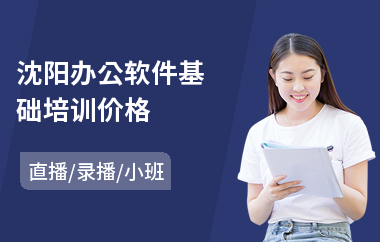 沈阳办公软件基础培训价格(办公软件培训学校哪