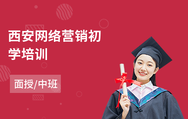 西安网络营销初学培训(0基础学网络营销)