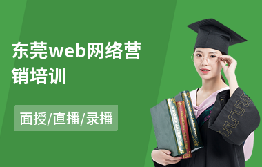 东莞web网络营销培训(网络营销技术培训机构)