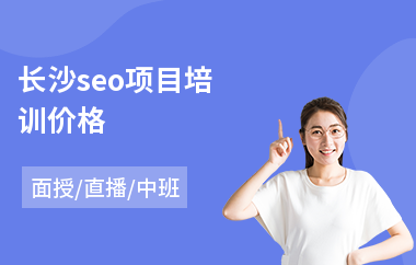 长沙seo项目培训价格(seo技术培训学费)